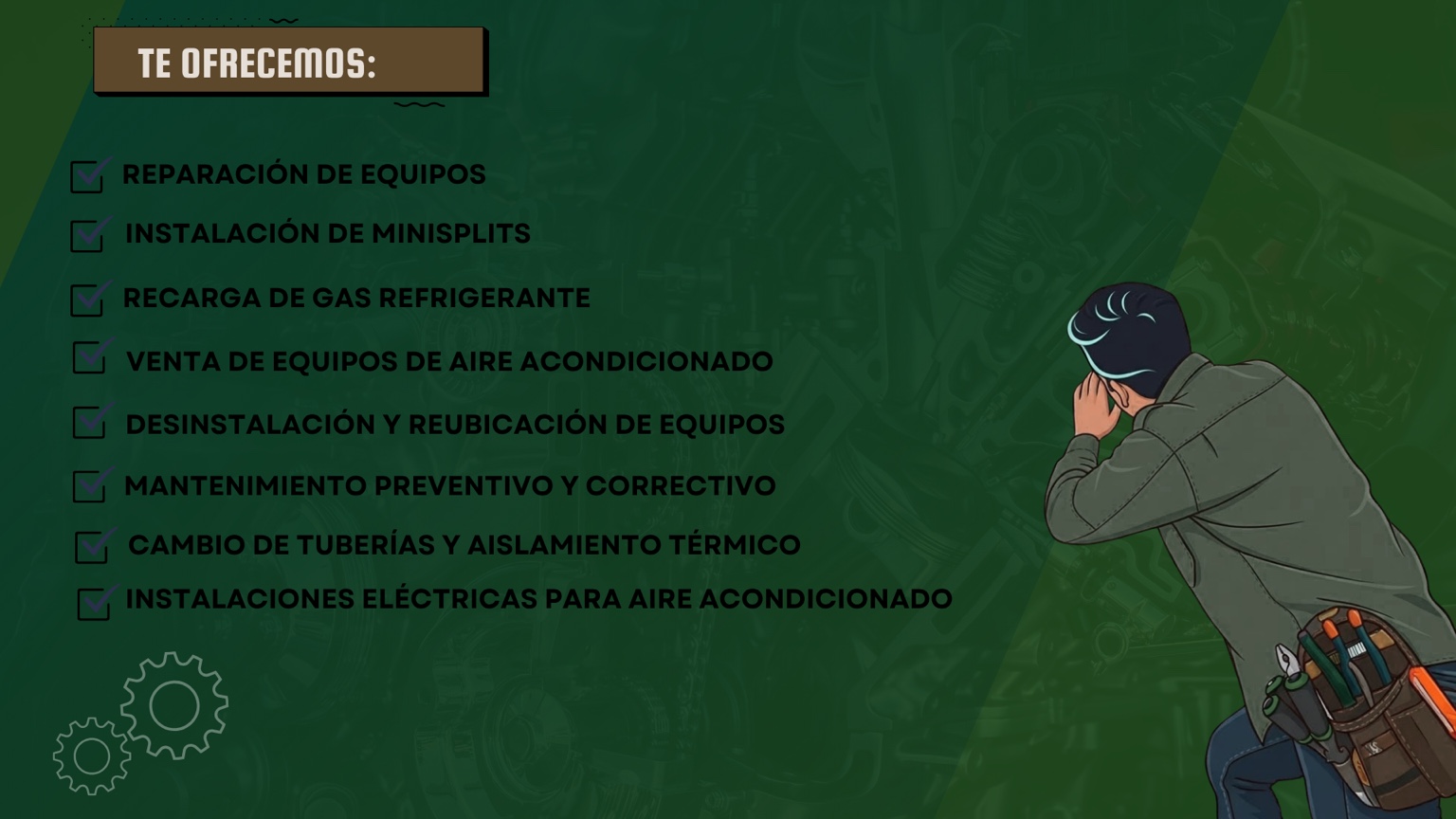 Servicios de climatización y aire acondicionado